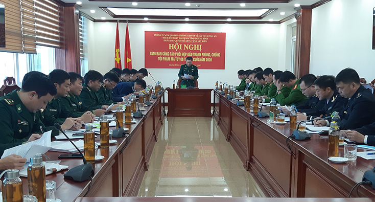Giao ban phối hợp đấu tranh phòng chống tội phạm ma túy