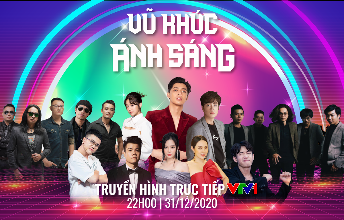 Đại nhạc hội mừng năm mới sẽ được truyền hình trực tiếp trên VTV1