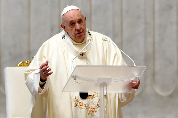 Giáo hoàng Francis cầu chúc hòa bình, an lành trong Năm mới 2021
