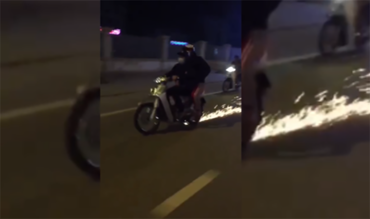 Cảnh báo tình trạng học sinh đua xe trái phép