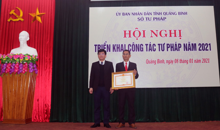 Triển khai nhiệm vụ ngành Tư pháp Quảng Bình năm 2021
