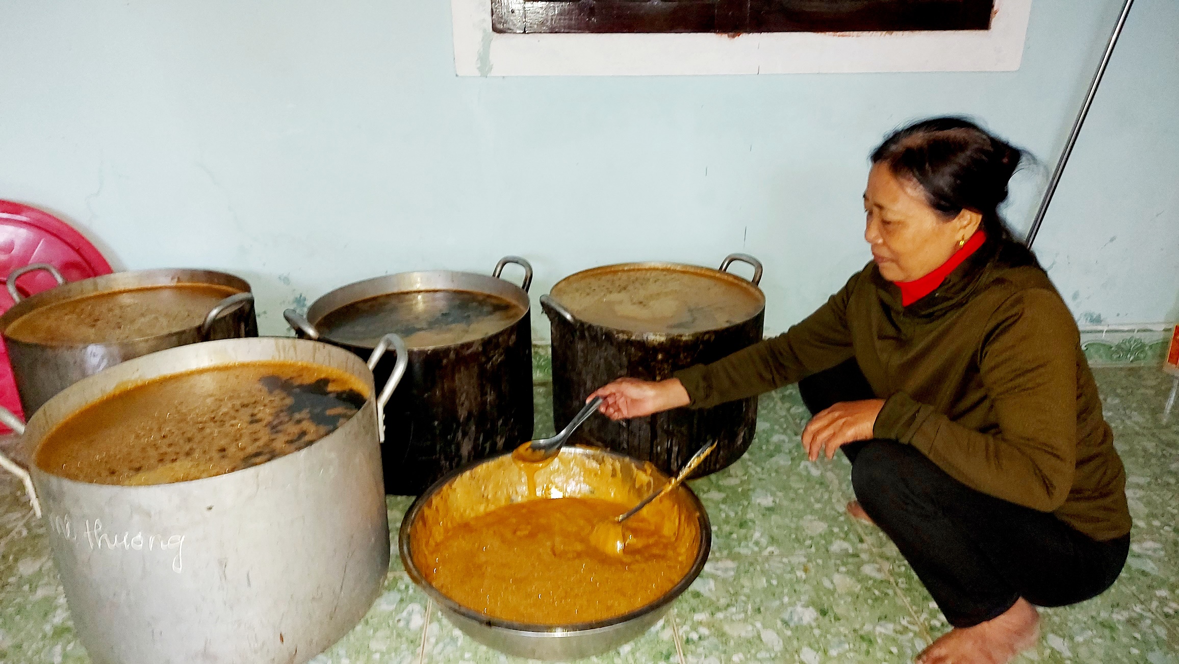 Mật mía làng Khiên