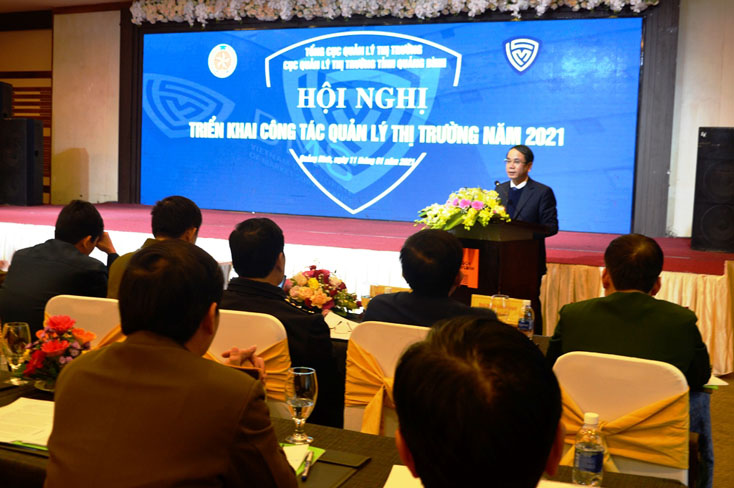 Cục Quản lý thị trường tỉnh triển khai nhiệm vụ năm 2021