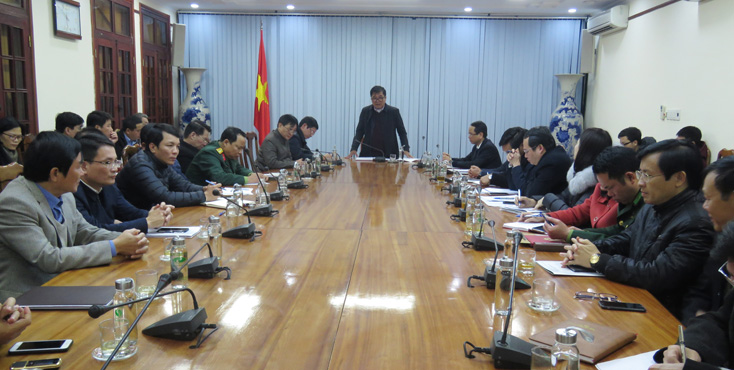Rà soát công tác chuẩn bị cho Hội nghị xúc tiến đầu tư tỉnh Quảng Bình năm 2021