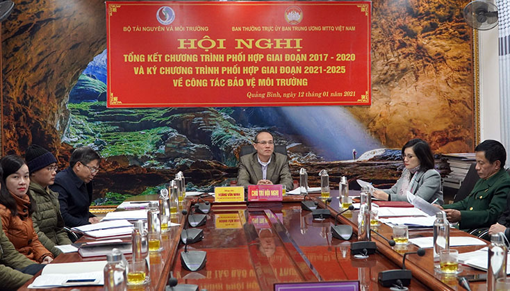 Tổng kết chương trình phối hợp thực hiện nhiệm vụ trong lĩnh vực tài nguyên và môi trường