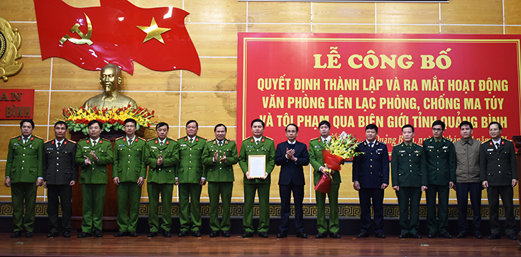 Công bố quyết định thành lập và ra mắt hoạt động Văn phòng BLO tỉnh Quảng Bình