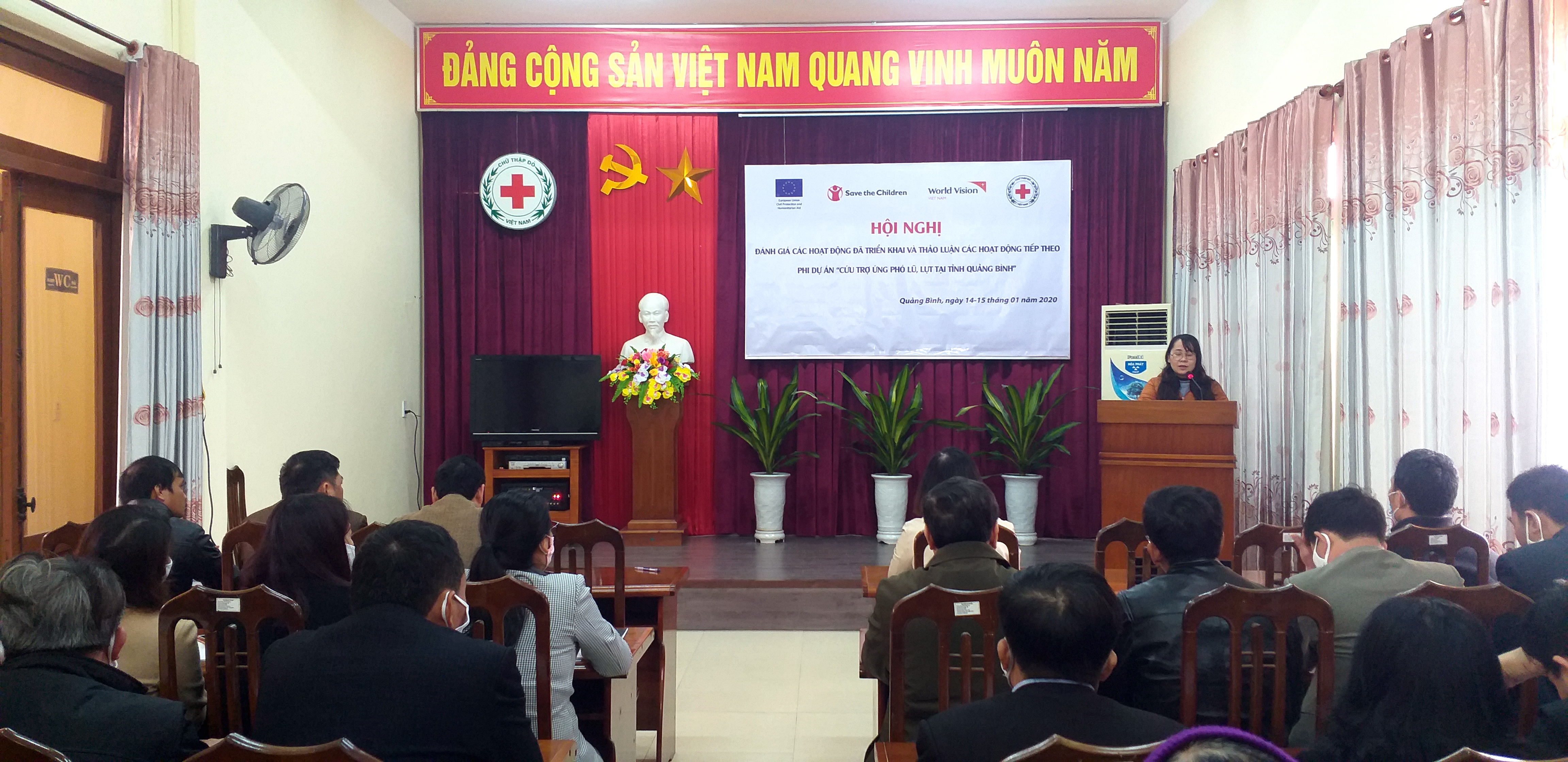 Đánh giá kết quả giai đoạn 1 Phi dự án "Cứu trợ ứng phó lũ, lụt tại tỉnh Quảng Bình"