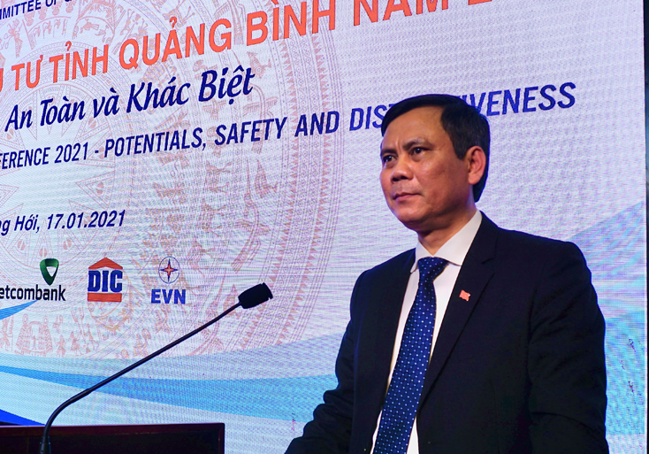 Quảng Bình sẽ là điểm đến an toàn, hấp dẫn, tin cậy của tất cả các nhà đầu tư (*)