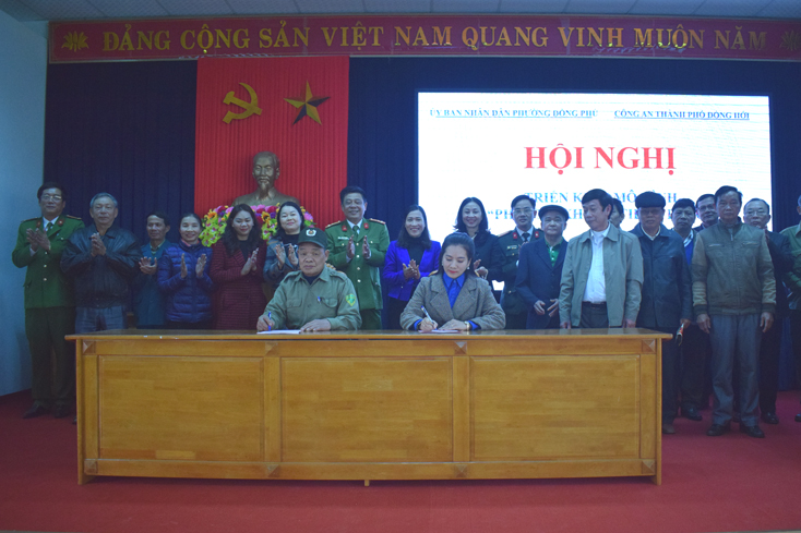 TP. Đồng Hới: Triển khai xây dựng mô hình "Phường không tiếng pháo"