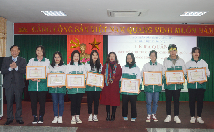 Quảng Bình đoạt 41 giải tại kỳ thi học sinh giỏi Quốc gia năm học 2020-2021