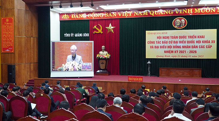 Triển khai công tác bầu cử đại biểu Quốc hội khóa XV và đại biểu HĐND các cấp nhiệm kỳ 2021-2026