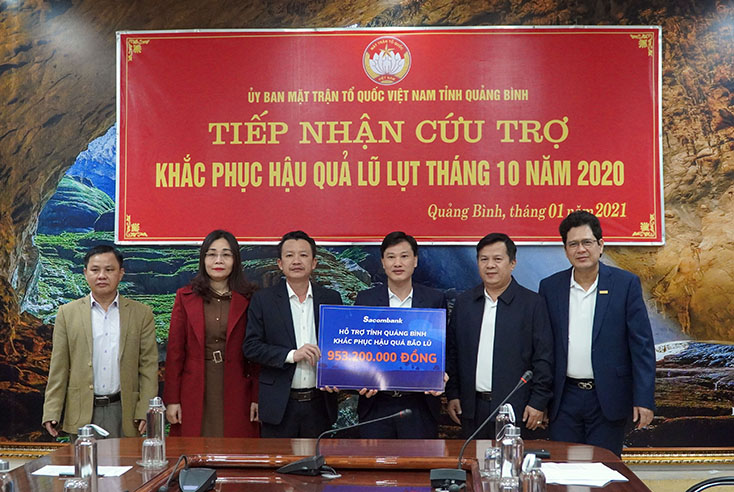 Hỗ trợ trên 950 triệu đồng khắc phục hậu quả mưa lũ