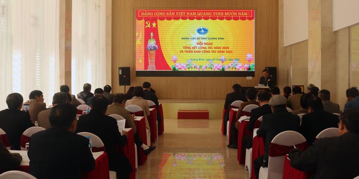 Năm 2021, Đoàn Luật sư tỉnh triển khai 10 nhiệm vụ trọng tâm