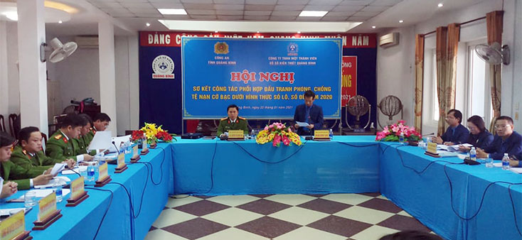 Đẩy mạnh công tác phòng chống tệ nạn lô đề