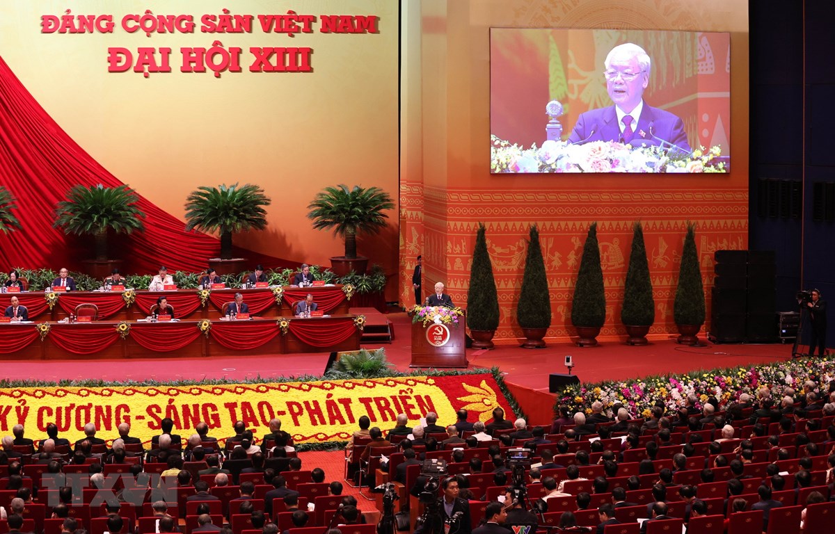 Khai mạc ĐH Đảng XIII: Đẩy mạnh toàn diện, đồng bộ công cuộc đổi mới