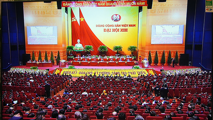 Phiên khai mạc Đại hội đại biểu toàn quốc lần thứ XIII của Đảng
