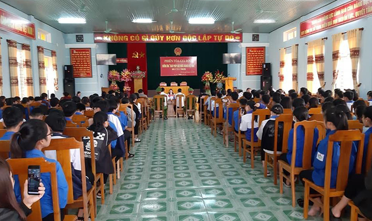 Bố Trạch: Nâng cao nhận thức pháp luật cho người dân