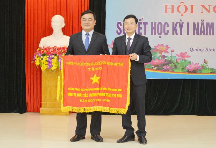 Sở GD-ĐT Quảng Bình sơ kết học kỳ I năm học 2020 - 2021