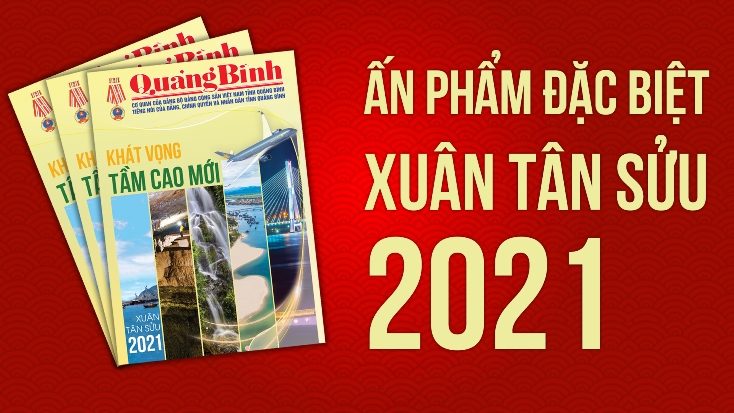 Mời độc giả đón đọc Báo Quảng Bình Xuân Tân Sửu 2021