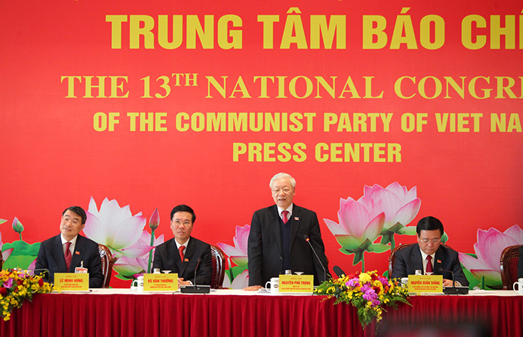 Đại hội đại biểu toàn quốc lần thứ XIII của Đảng thành công tốt đẹp