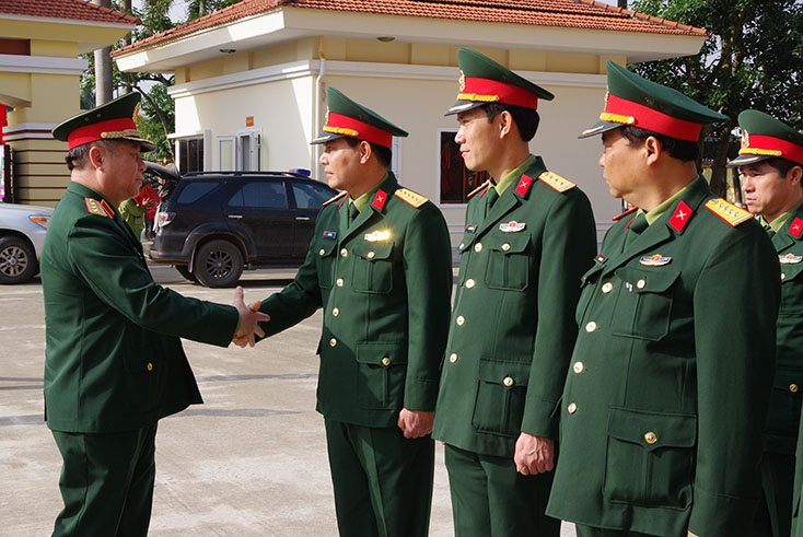 Quân uỷ Trung ương, Bộ Quốc phòng chúc Tết và kiểm tra công công tác sẵn sàng chiến đấu tại Quảng Bình