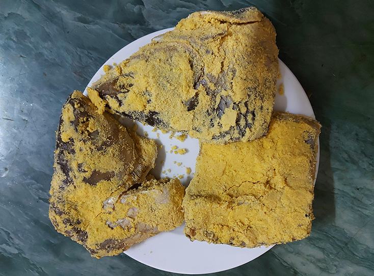 Mắm thính nơi "rốn lũ" Tân Hóa