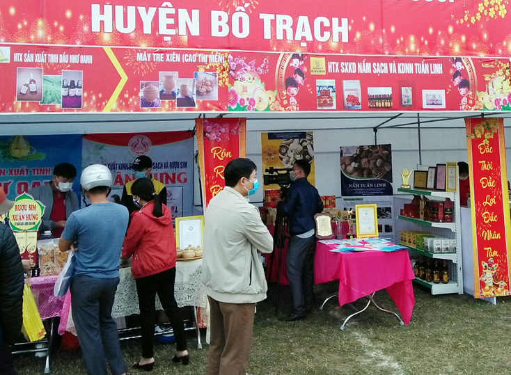 Bố Trạch dẫn đầu số lượng sản phẩm OCOP được xếp hạng cấp tỉnh