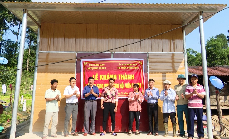 Hỗ trợ nhà ở cho gia đình tân binh có hoàn cảnh khó khăn