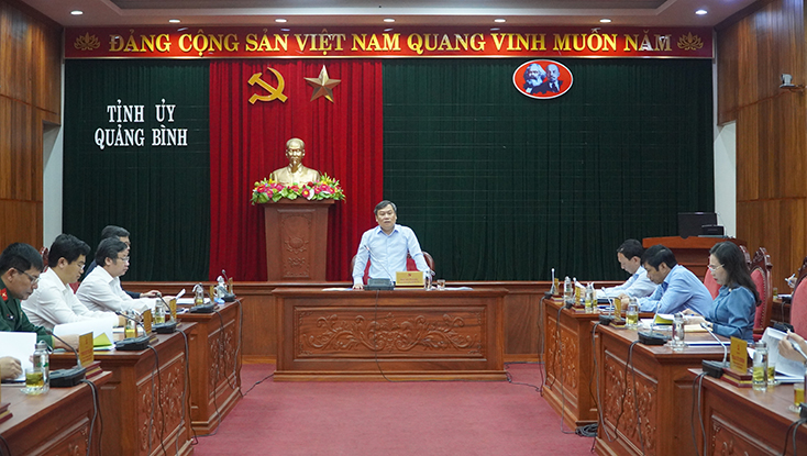 Ban Thường vụ Tỉnh ủy: Triển khai thí điểm đề án đổi mới một số khâu trong công tác cán bộ
