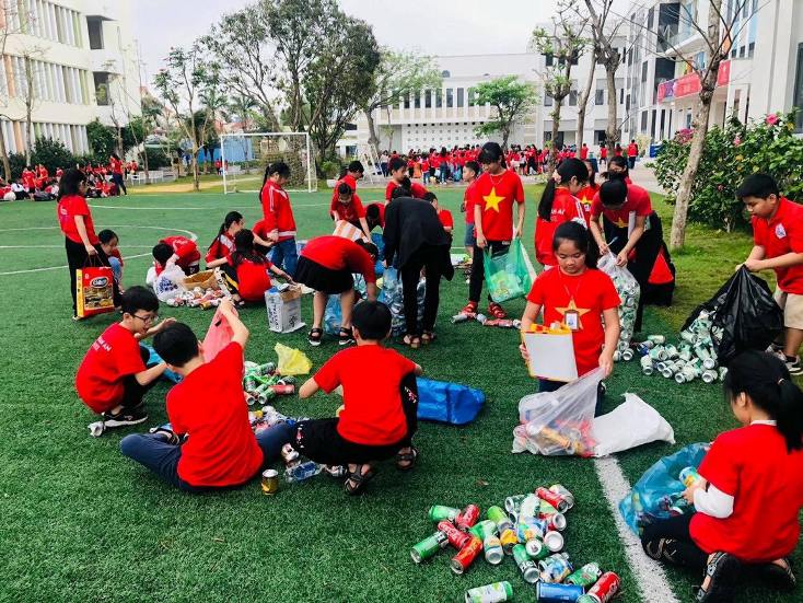 "Ngày hội đổi phế liệu lấy cây xanh - Chung tay bảo vệ môi trường"