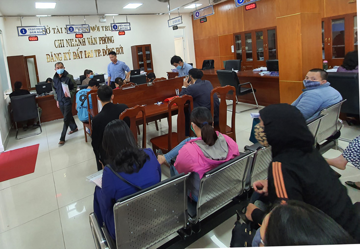 2 tháng đầu năm, đã cấp hơn 2.700 giấy chứng nhận quyền sử dụng đất