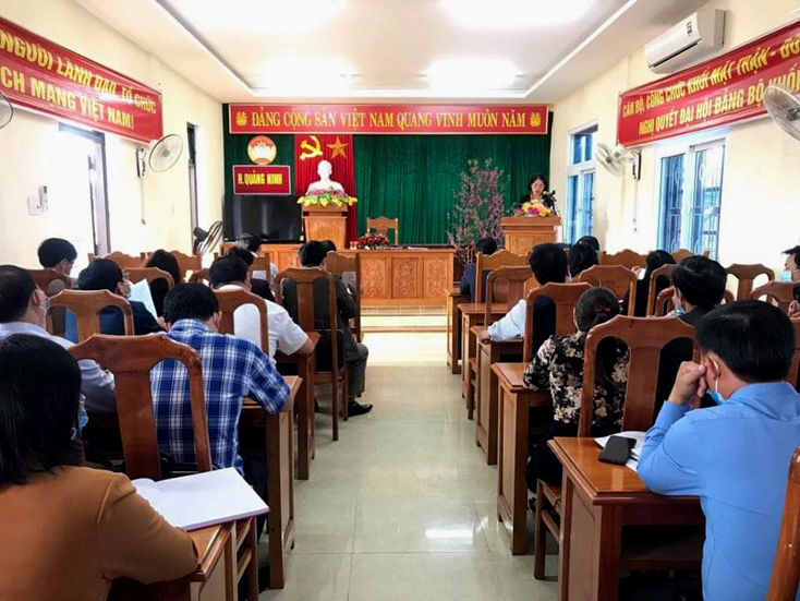 Quảng Ninh có 8 đơn vị bầu cử HĐND huyện nhiệm kỳ 2021-2026