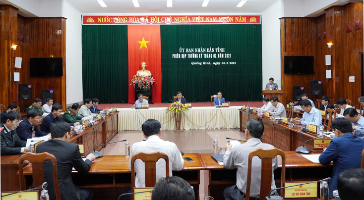 UBND tỉnh tổ chức phiên họp thường kỳ tháng 2