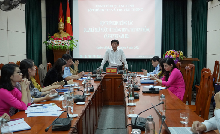 Triển khai công tác quản lý nhà nước về thông tin và truyền thông cấp huyện