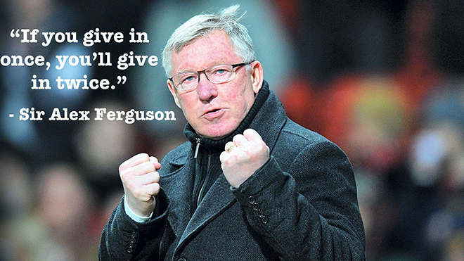 "Sir Alex Ferguson: Never Give In": Câu chuyện rất đời của một huyền thoại bóng đá