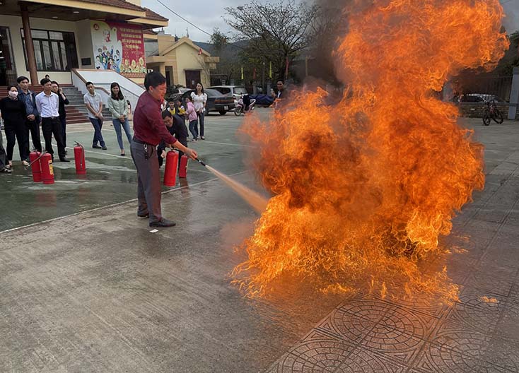 Tăng cường công tác phòng cháy, chữa cháy