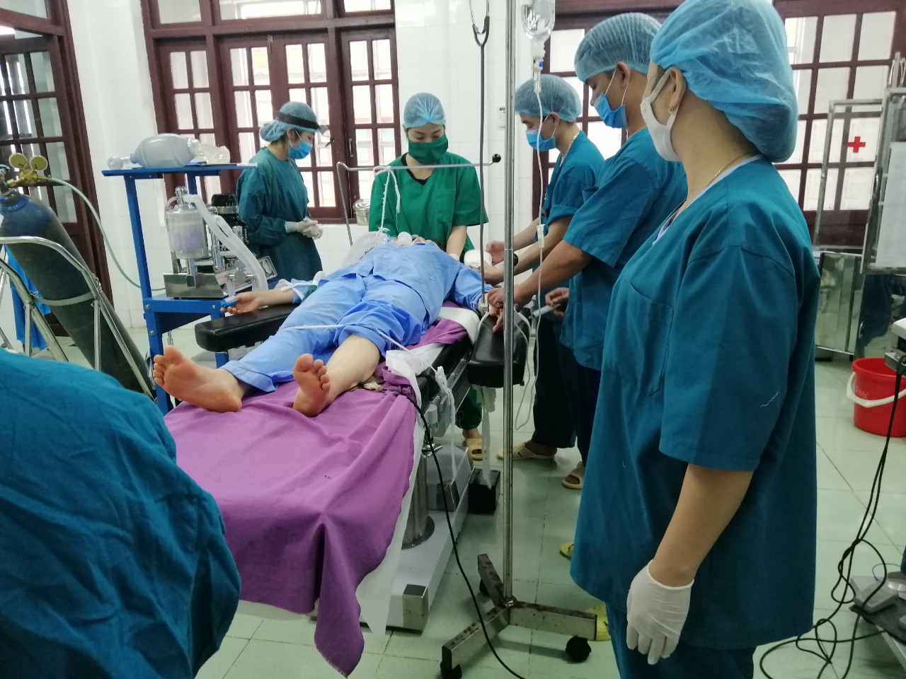 Bệnh viện đa khoa huyện Minh Hóa ứng dụng thành công kỹ thuật mổ nội soi Amidan và nạo VA