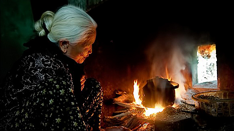 Bếp quê…