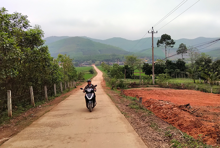 "Phố núi" Lâm Trạch…