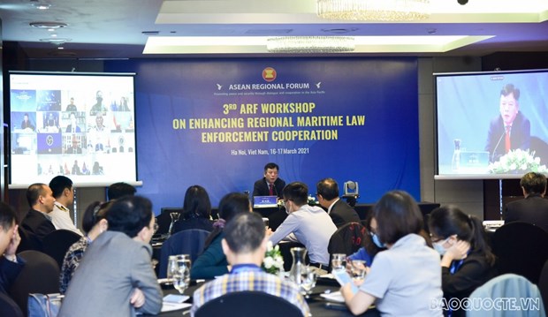 Hội thảo ARF lần 3 về tăng cường hợp tác thực thi pháp luật trên biển
