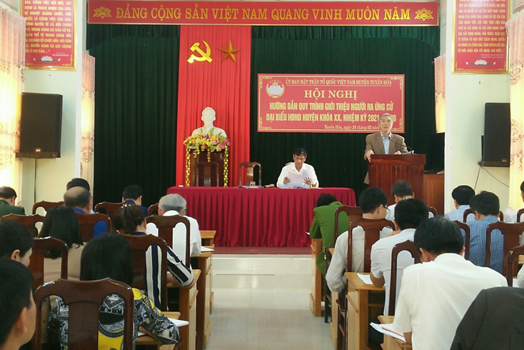 Bảo đảm chất lượng đại biểu từ khâu giới thiệu người ứng cử