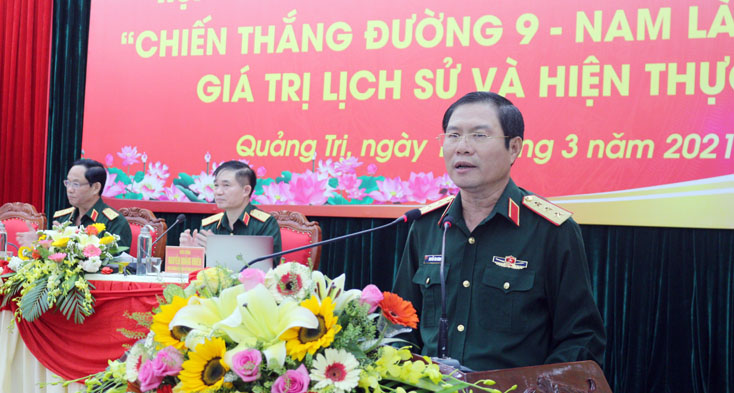 Hội thảo khoa học cấp Bộ Quốc phòng "Chiến thắng Đường 9-Nam Lào 1971 giá trị lịch sử và hiện thực"