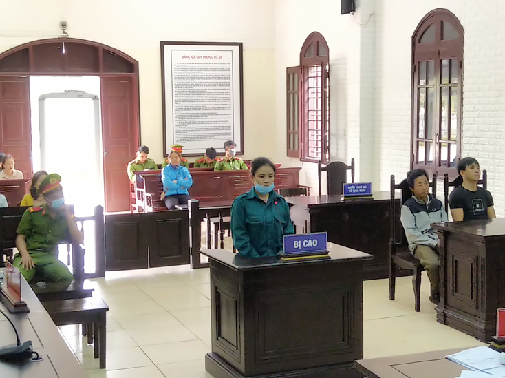 13 năm 6 tháng tù vì phạm tội "Lừa đảo chiếm đoạt tài sản" và "Làm giả con dấu, tài liệu của cơ quan, tổ chức"