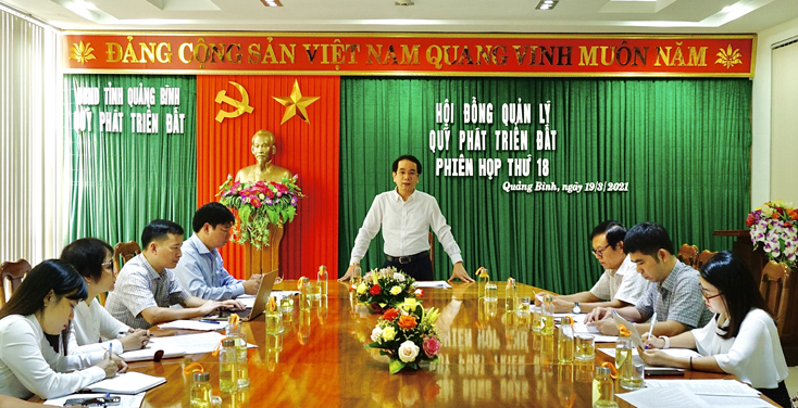 Nâng cao hiệu quả hoạt động Quỹ Phát triển đất tỉnh