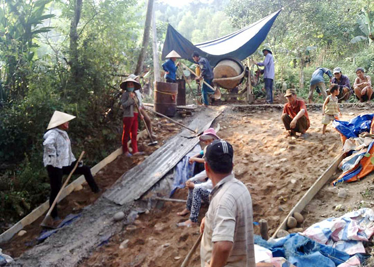 Xây dựng NTM ở xã công giáo miền núi Thanh Thạch: Khi lòng dân đồng thuận