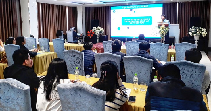 Tập huấn hướng dẫn thực địa truy vết Covid-19