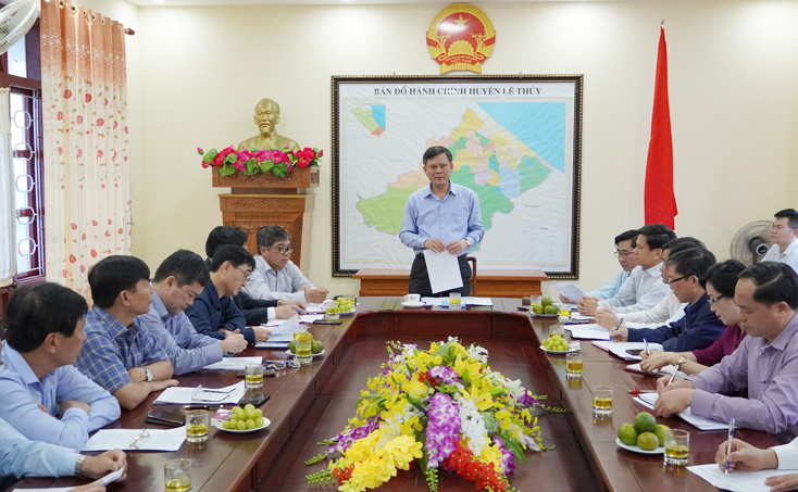 Huyện Lệ Thủy: Vừa tập trung phát triển kinh tế-xã hội vừa khắc phục tốt hậu quả lũ lụt