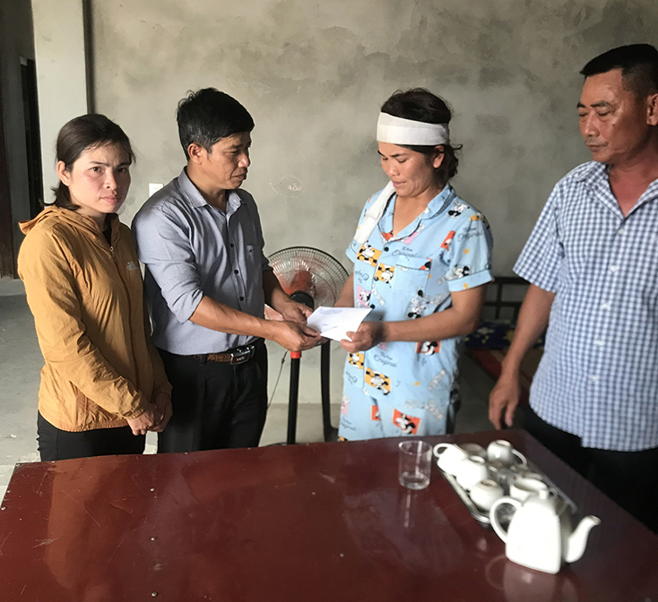 Hỗ trợ gia đình thuyền viên thiệt mạng trên biển