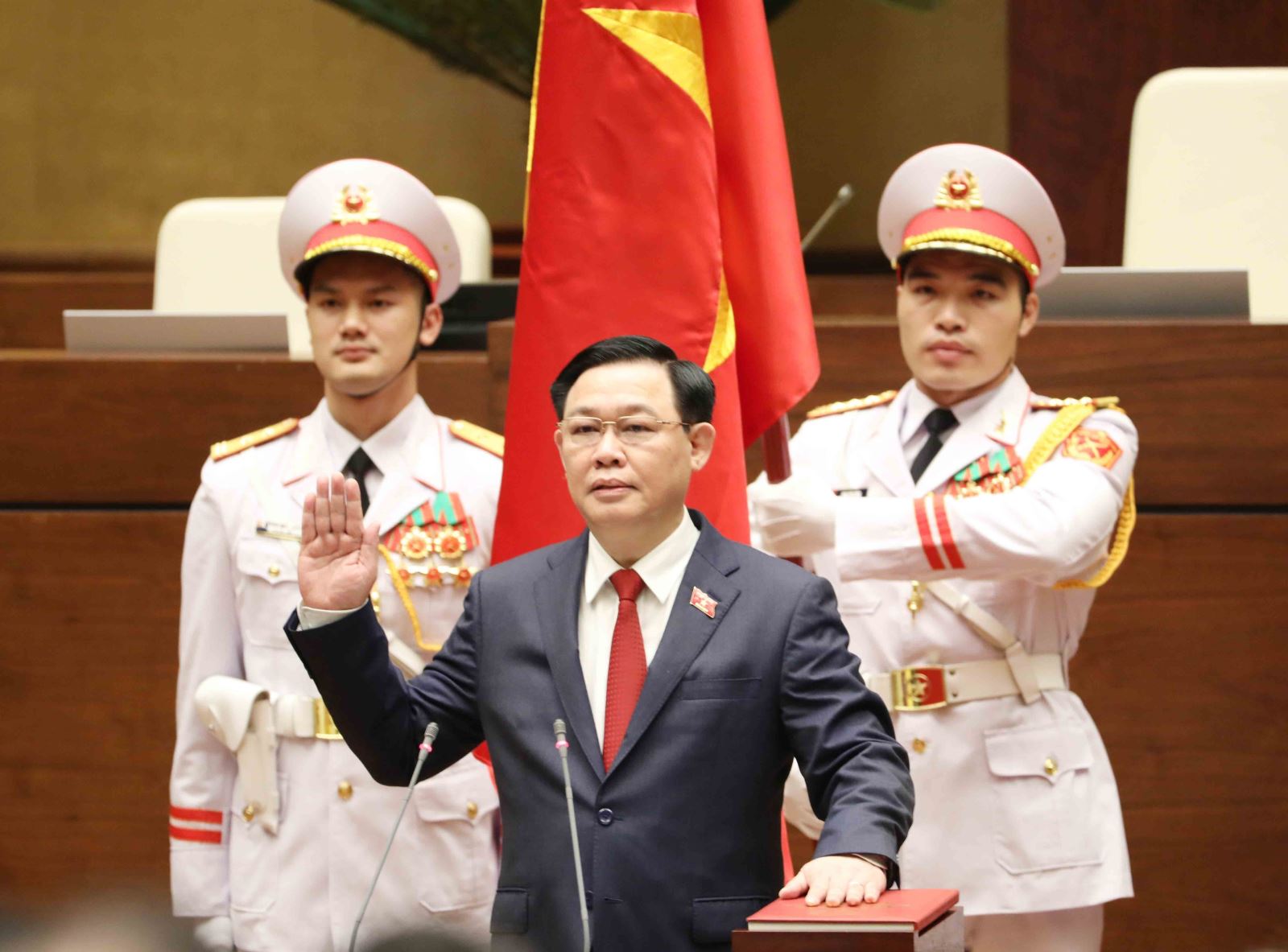 Toàn văn phát biểu của tân Chủ tịch Quốc hội Vương Đình Huệ