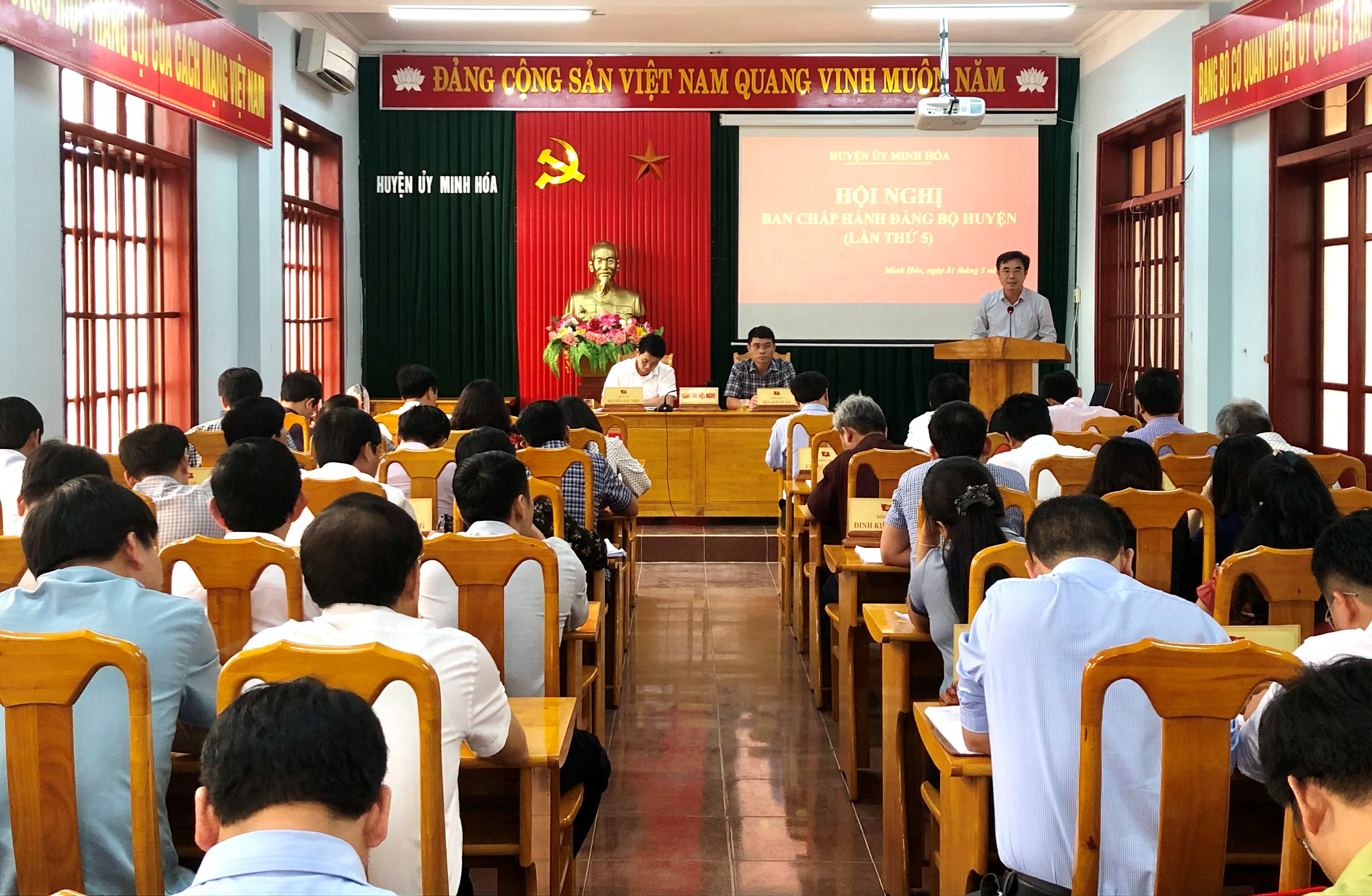 Huyện ủy Minh Hóa tập trung lãnh đạo phát triển kinh tế xã hội và công tác bầu cử